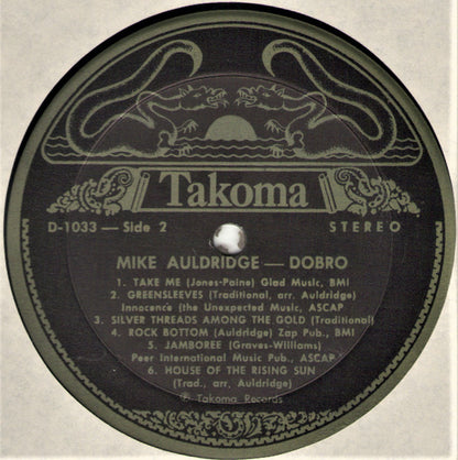 Mike Auldridge : Dobro (LP, Album, RE)