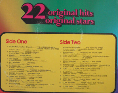 Various : Fantastic 22 Original Hits 22 Original Stars (LP, Comp, Ltd, Son)