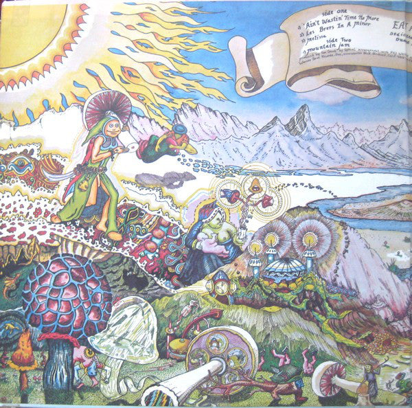 The Allman Brothers Band : Eat A Peach (2xLP, Album, San)