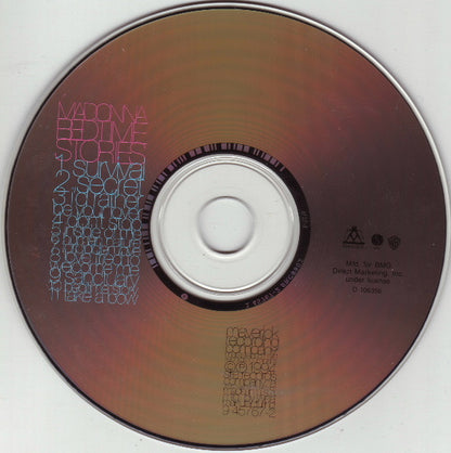 Madonna : Bedtime Stories (CD, Album, Club)