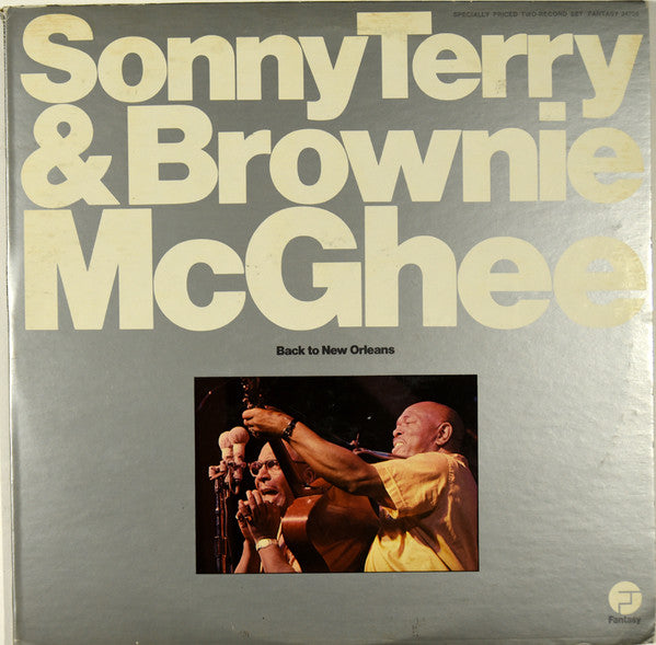 Sonny Terry & Brownie McGhee : Back To New Orleans (LP, RE + LP, RE + Comp, RE)