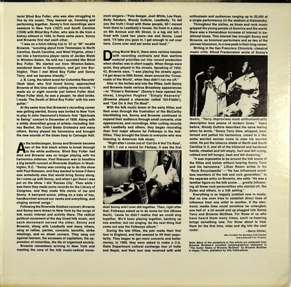 Sonny Terry & Brownie McGhee : Back To New Orleans (LP, RE + LP, RE + Comp, RE)