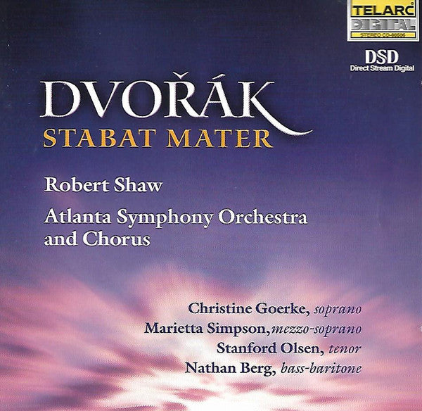 Antonín Dvořák, Robert Shaw, Atlanta Symphony Orchestra & Atlanta Symphony Chorus : Stabat Mater (2xCD, DSD)