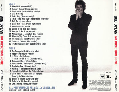 Bob Dylan : No Direction Home: The Soundtrack (A Martin Scorsese Picture) (2xCD, Album, Club)