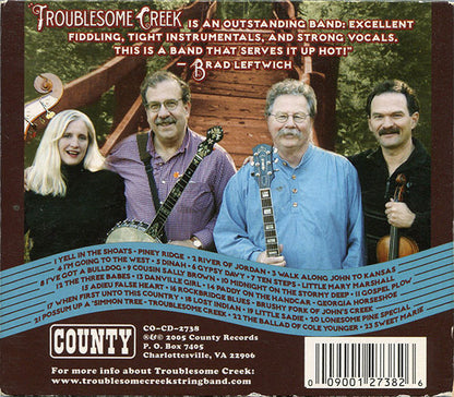 Troublesome Creek String Band : Fast As Time Can Take Me (CD, Album)