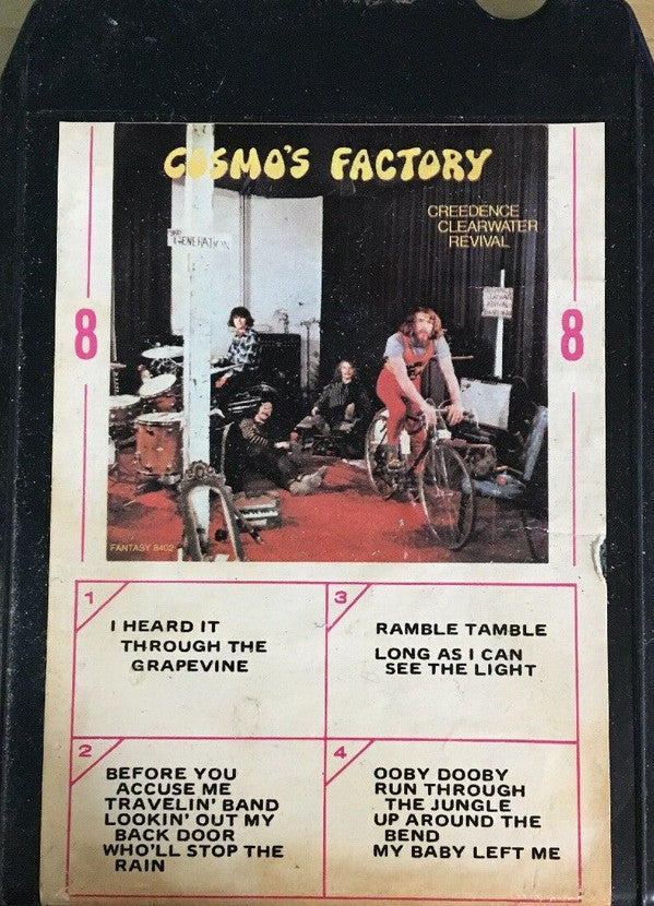 Creedence Clearwater Revival : Cosmo's Factory (8-Trk, Album, Bla)