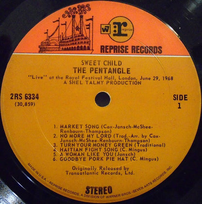 Pentangle : Sweet Child (2xLP, Album, Pit)