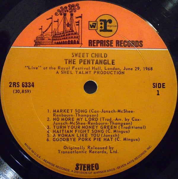 Pentangle : Sweet Child (2xLP, Album, Pit)