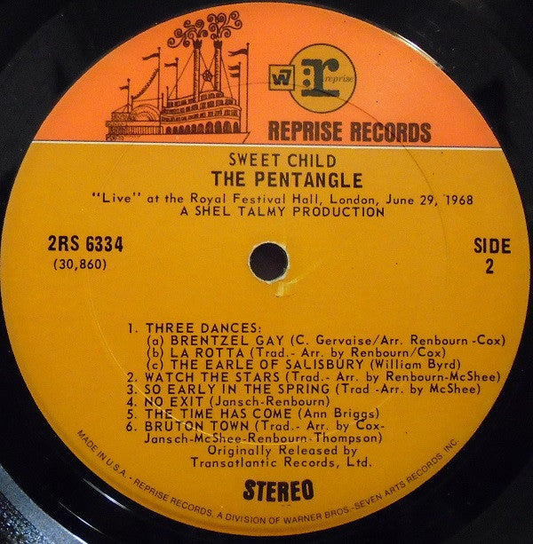 Pentangle : Sweet Child (2xLP, Album, Pit)