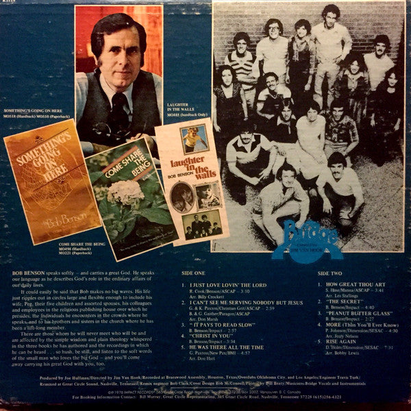Bridge (16), Bob Benson, Sr : Live With Bob Benson (LP, Album)