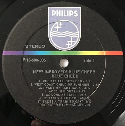 Blue Cheer : New!  Improved!  Blue Cheer (LP, Album)