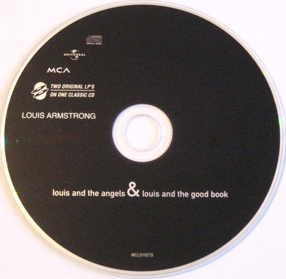 Louis Armstrong : Louis And The Angels / Louis And The Good Book (CD, Comp, RE, RM)