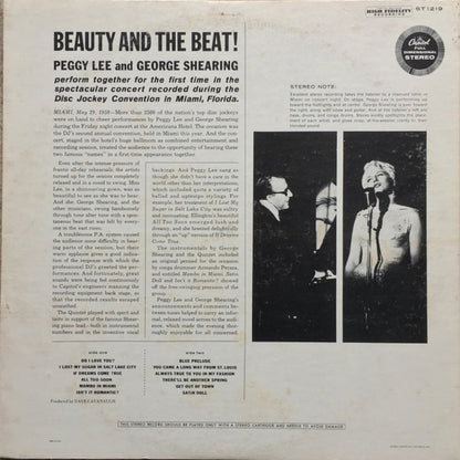 Peggy Lee And George Shearing : Beauty And The Beat! (LP, Album, RE, Los)