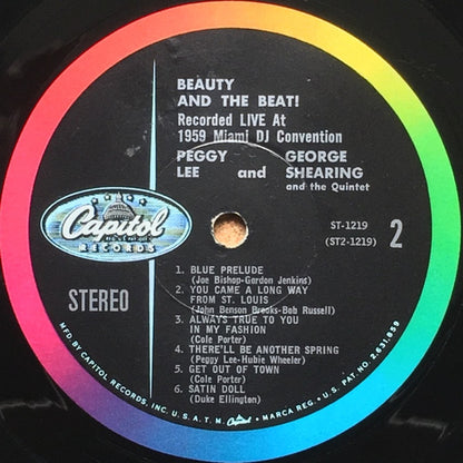 Peggy Lee And George Shearing : Beauty And The Beat! (LP, Album, RE, Los)