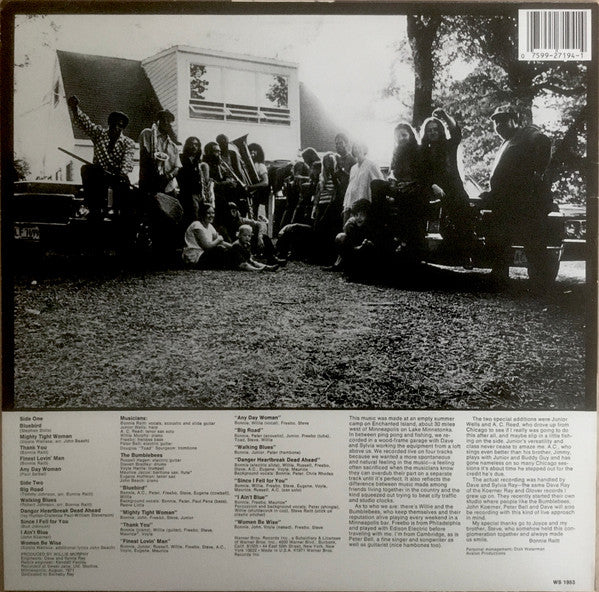 Bonnie Raitt : Bonnie Raitt (LP, Album, RE, Win)