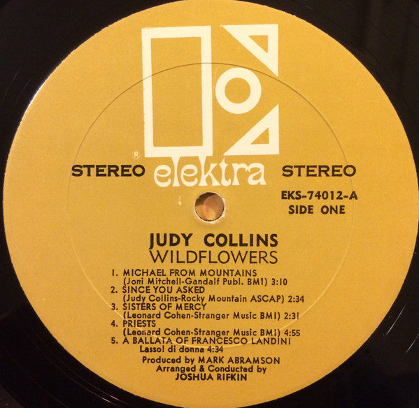 Judy Collins : Wildflowers (LP, Album, Ter)
