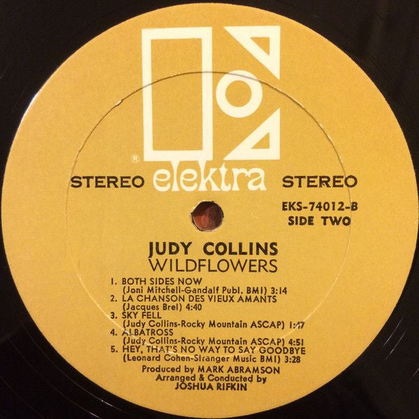 Judy Collins : Wildflowers (LP, Album, Ter)