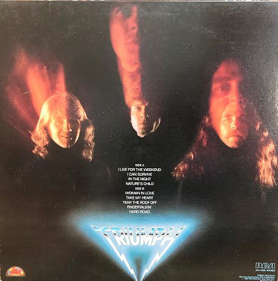 Triumph (2) : Progressions Of Power (LP, Album, Ind)