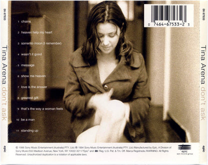 Tina Arena : Don't Ask (CD, Album)