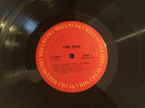 Tom Rush : Tom Rush (LP, Album, RP)
