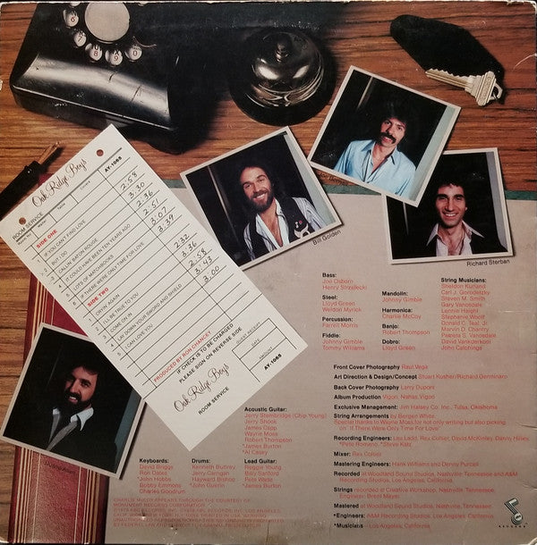 The Oak Ridge Boys : Room Service (LP, Album, Spe)
