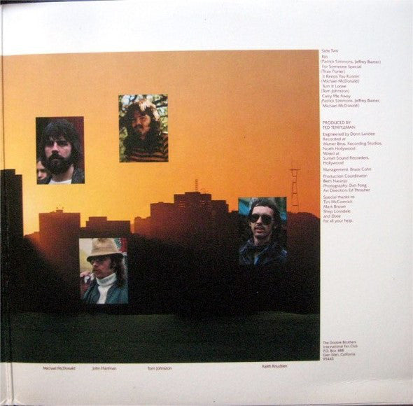 The Doobie Brothers : Takin' It To The Streets (LP, Album, Win)