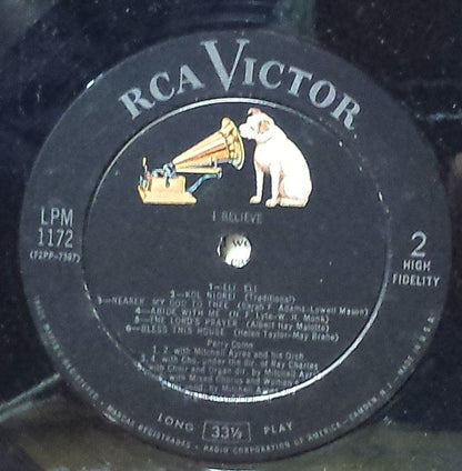 Perry Como : I Believe (LP, Album, Roc)