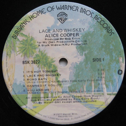 Alice Cooper (2) : Lace And Whiskey (LP, Album)