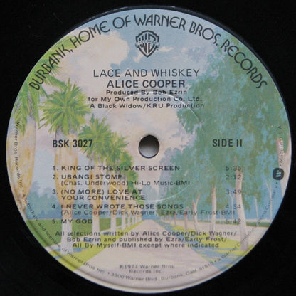 Alice Cooper (2) : Lace And Whiskey (LP, Album)