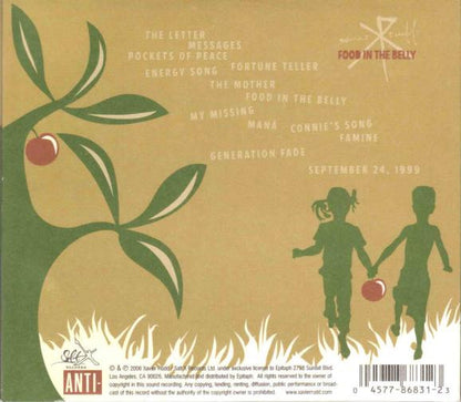 Xavier Rudd : Food In The Belly (CD, Album)