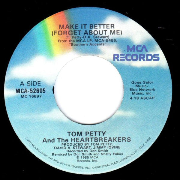 Tom Petty And The Heartbreakers : Make It Better (Forget About Me) (7")