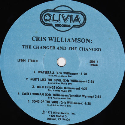 Cris Williamson : The Changer And The Changed (LP, RE)