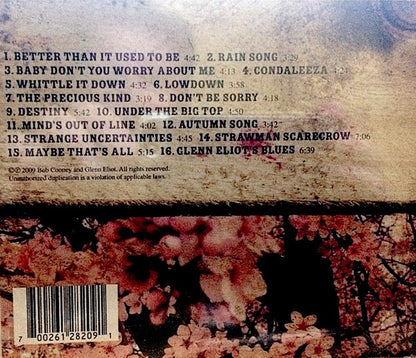 Bob Cooney & Glenn Eliot : In The Pink (CD, Album)