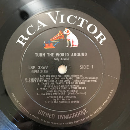 Eddy Arnold : Turn The World Around (LP, Album, Hol)