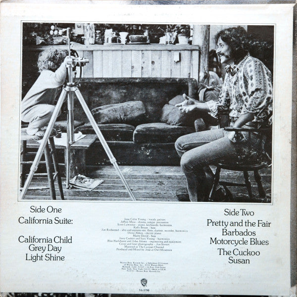 Jesse Colin Young : Light Shine (LP, Album, San)