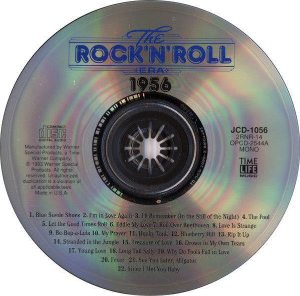 Various : 1956 (CD, Comp, RM)