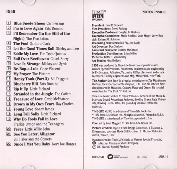 Various : 1956 (CD, Comp, RM)