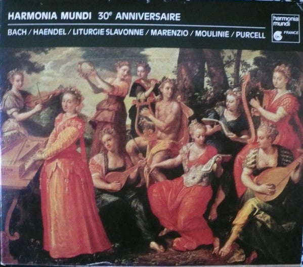Johann Sebastian Bach, Georg Friedrich Händel, Monastère Bénédictin Chevetogne, Luca Marenzio, Étienne Moulinié, Henry Purcell : Harmonia Mundi 30e Anniversaire (6xCD + Box, Comp)