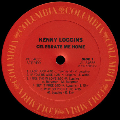 Kenny Loggins : Celebrate Me Home (LP, Album)