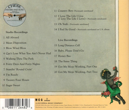 Muddy Waters : Fathers And Sons (CD, Album, RE, RM)