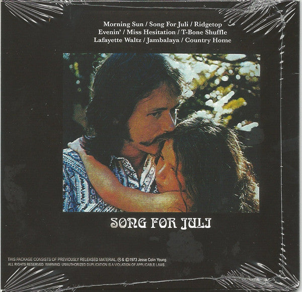 Jesse Colin Young : Song For Juli (LP, Album)