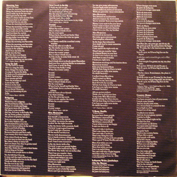 Jesse Colin Young : Song For Juli (LP, Album)