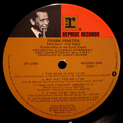 Frank Sinatra : Trilogy: Past, Present & Future (3xLP, Album, Win)