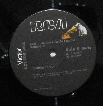 Karen Lawrence : RCA Special Radio Series Volume XI (LP, Transcription)