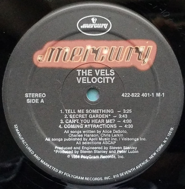 The Vels : Velocity (LP, Album, Hau)