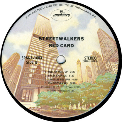 Streetwalkers : Red Card (LP, Album, Ter)