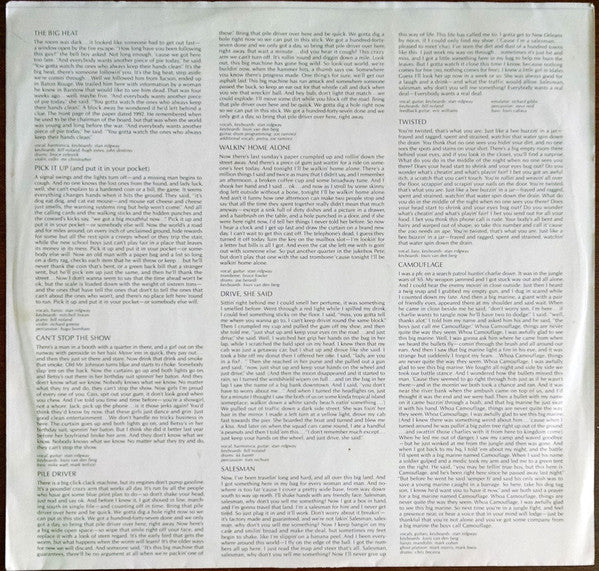 Stan Ridgway : The Big Heat (LP, Album)