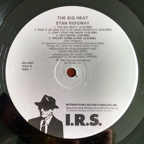Stan Ridgway : The Big Heat (LP, Album)