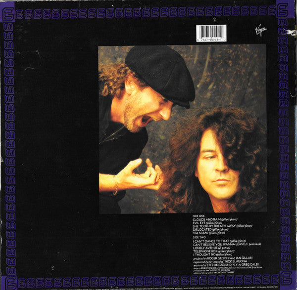 Gillan & Glover : Accidentally On Purpose (LP, Album)