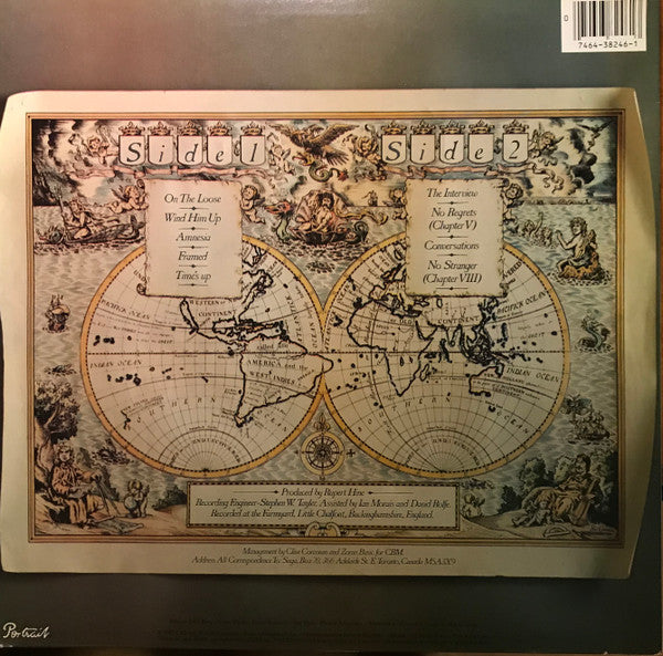 Saga (3) : Worlds Apart (LP, Album, Pit)